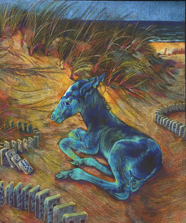 Horse on the Beach